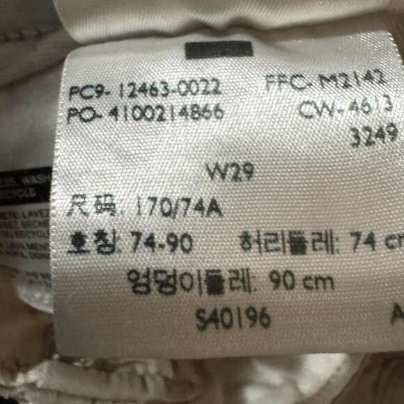 Levi's Cargo Shorts Mens 29 Khaki Multi Pocket Button Flap Casual PC9 12463-0022 - Picture 5 of 10